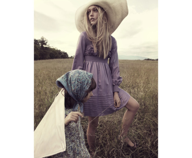 Mood of the day: Саша Пивоварова в Vogue Paris, 2010