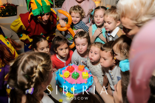 Семейный праздник в ресторане Siberia Moscow