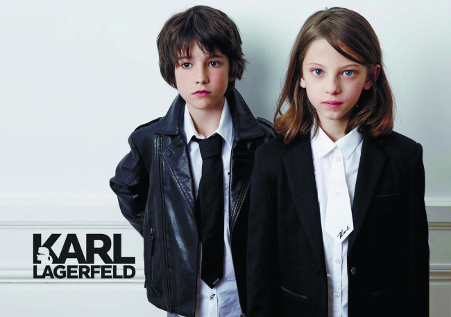 Лукбук коллекции Karl Lagerfeld Kids сезона spring/summer 2016