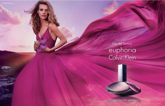 Супермодель Наталья Водянова вновь стала лицом аромата Euphoria от Calvin Klein