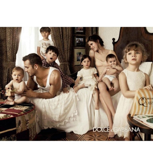 Mood of the day: реклама Dolce & Gabbana kids