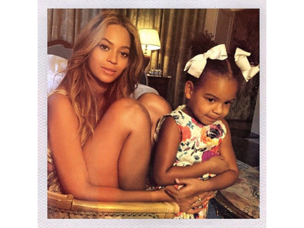 Mood of the day: Queen B and Blue Ivy Carter