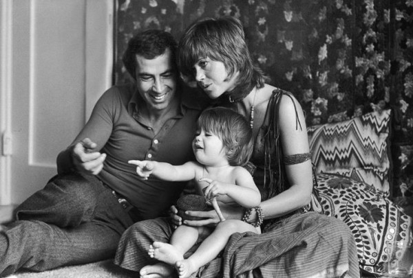 Flashback: Джейн Фонда, Роже Вадим и их дочка Ванесса Вадим