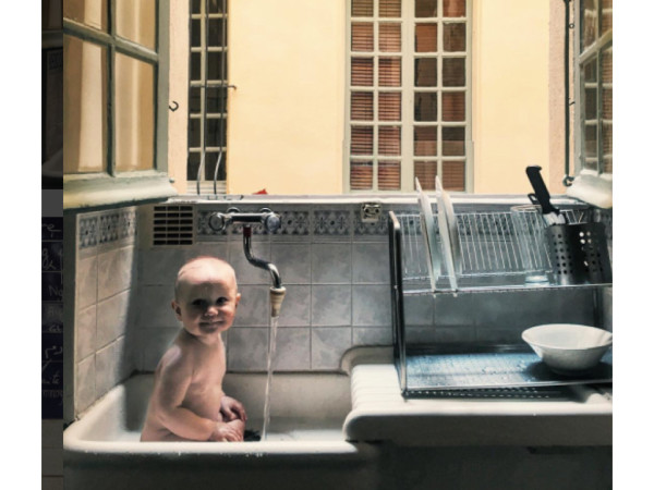 Фото дня: Максим Зверков принимет ванну