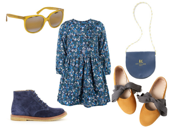 Look of the week: васильковое поле