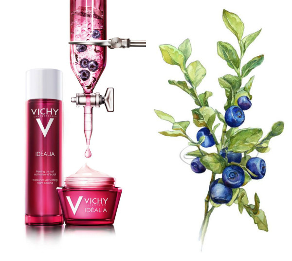 Черничные ночи: обновленные и новые средства Idealia, Vichy