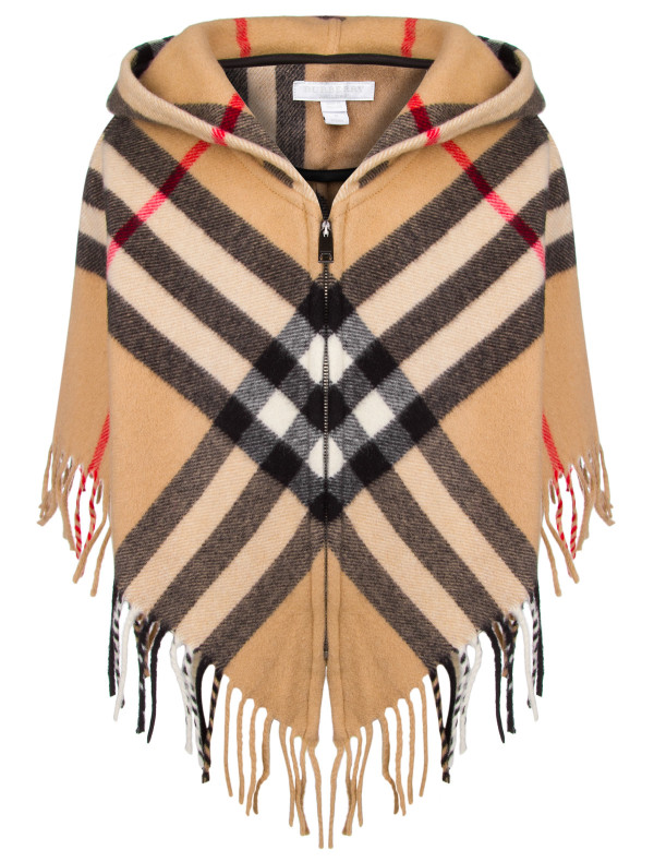 Must Have: пончо Burberry