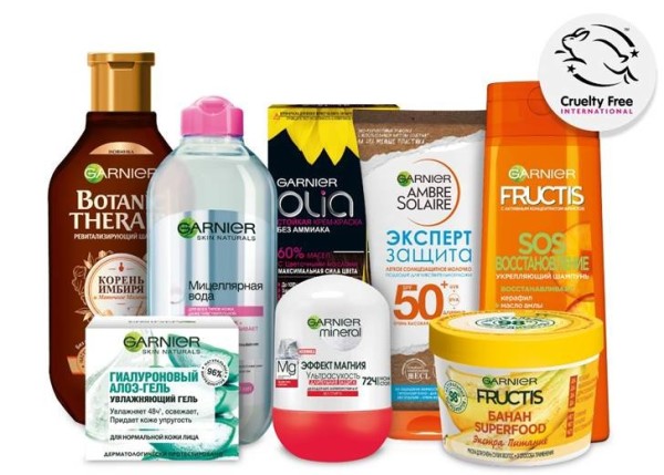 Garnier получил официальное одобрение
Cruelty Free International