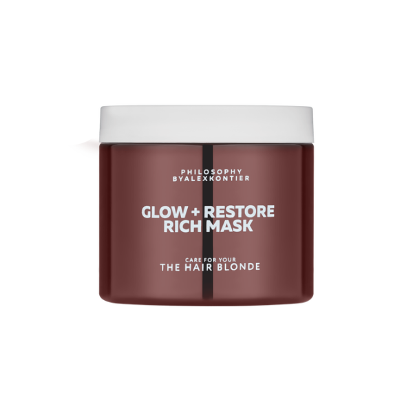 Новые продукты для блондинок в линейке GLOW+RESTORE PHILOSOPHY BY ALEX KONTIER